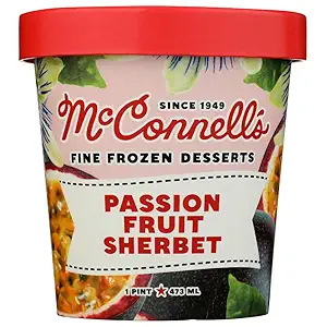 Passion Fruit Sherbet, 1 PT