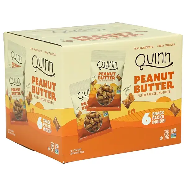 Peanut Butter Filled Pretzel Nuggets Snack Pack, 1.5 OZ 2