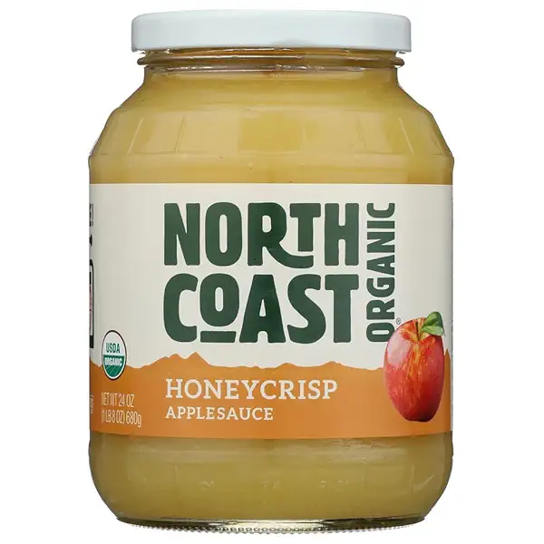 Organic Honeycrisp Apple Sauce, 24 OZ 1