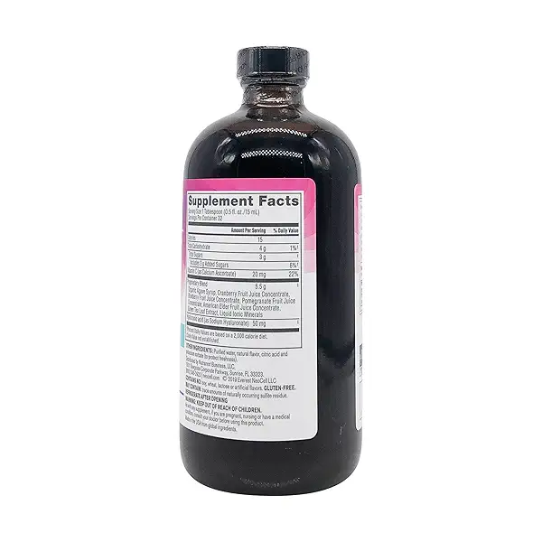 Hyaluronic Acid Blueberry Liquid, 16 fl oz 4