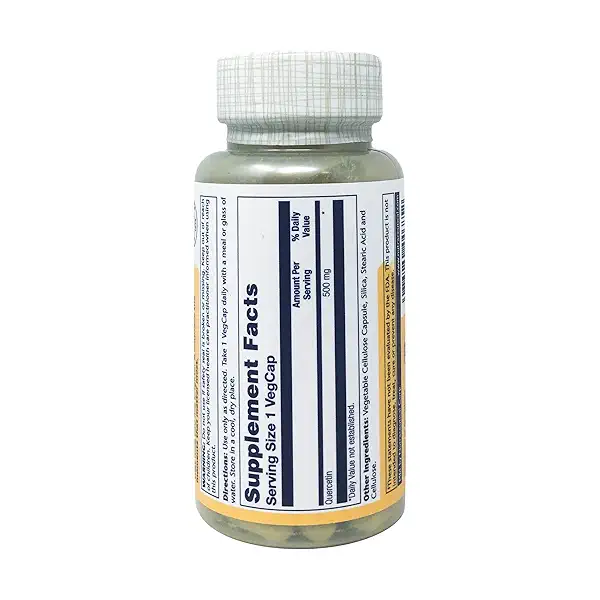 Quercetin 500 Mg, 90 vegcaps 5