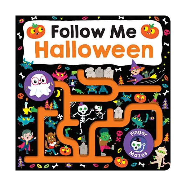 Follow Me Halloween Maze Book, 1 EA 1
