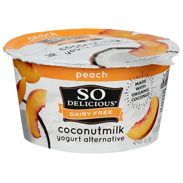 Peach Coconut Yogurt, 5.3 OZ 1