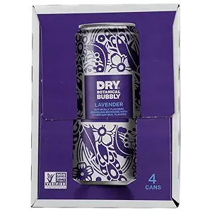 Lavender Soda 4 Pack, 12 FZ