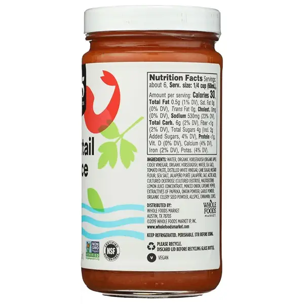 Cocktail Sauce, 12 FZ 4