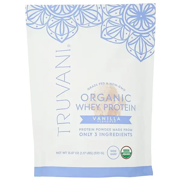 Organic Vanilla Whey Protein, 18.9 OZ 1