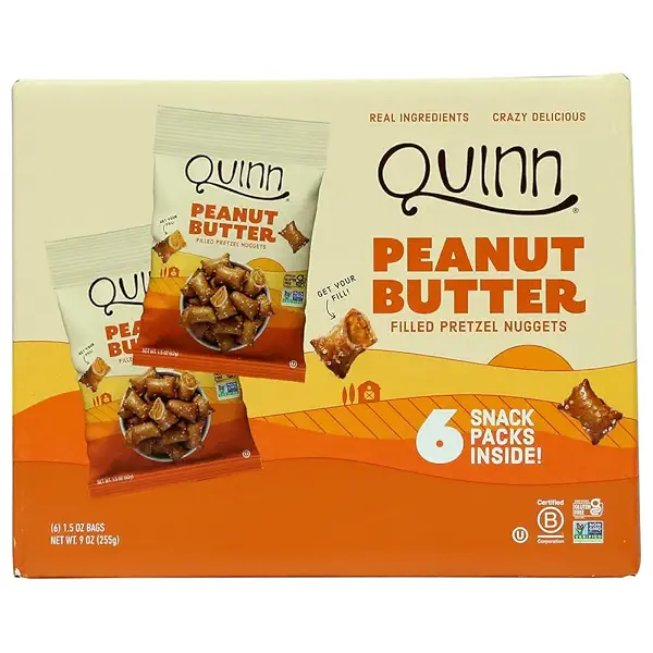 Peanut Butter Filled Pretzel Nuggets Snack Pack, 1.5 OZ 1