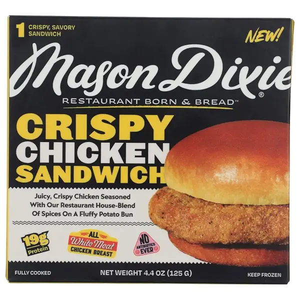 Crispy Chicken Sandwich on Potato Bun, 4.4 OZ 1