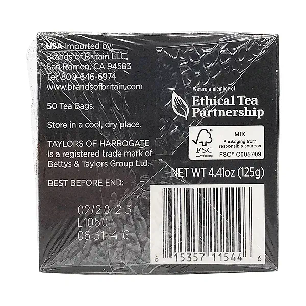 Taylors Scottish Breakfast Tea, 50 tea bags 6