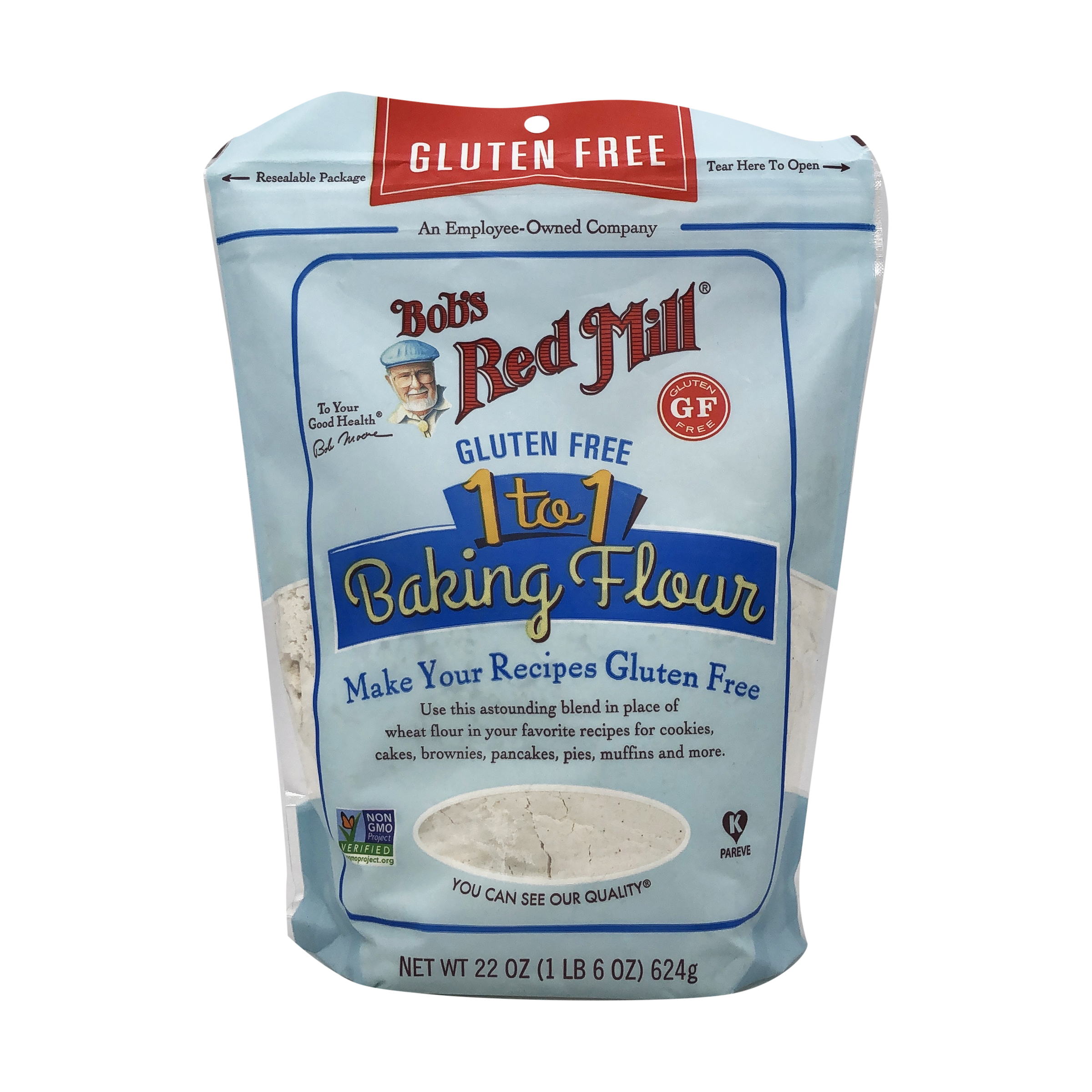 bob's red mill one to one baking flour