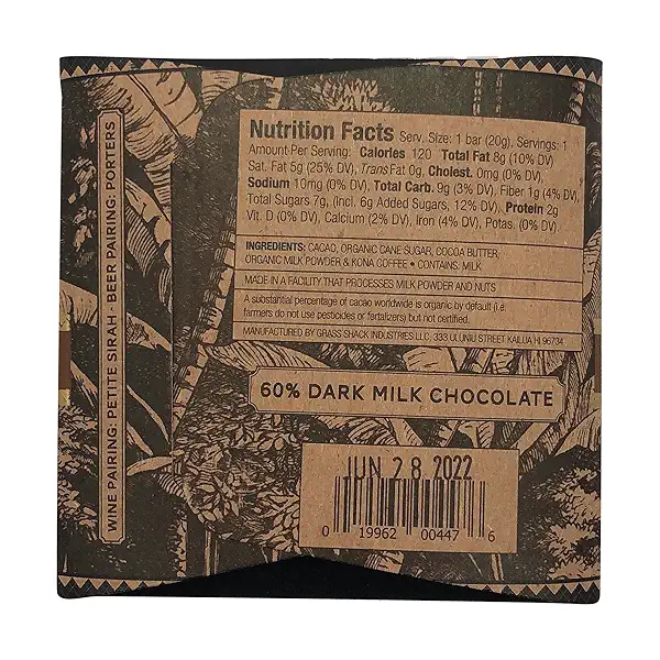 Breakfast Bar Chocolate Bar, 0.7 oz 2