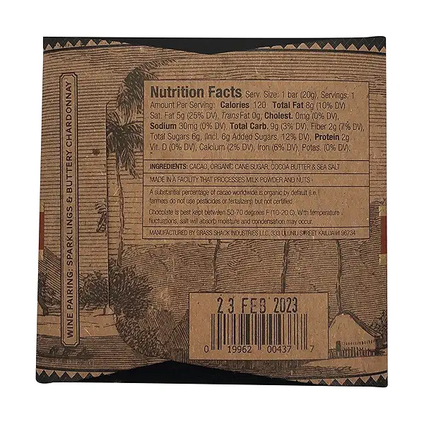 Chocolate Bar, 0.7 oz 2