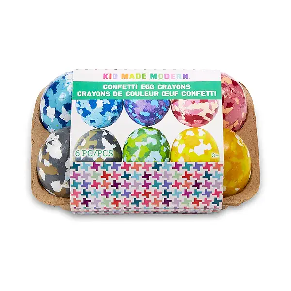 Confetti Egg Crayons, 1 each at Whole Foods Market