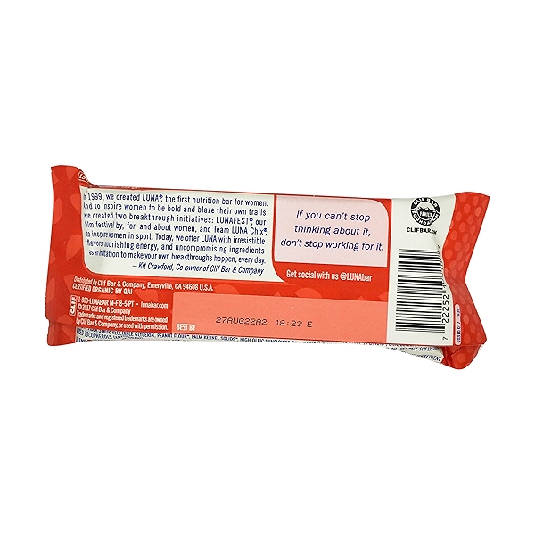 Nutz Over Chocolate Luna Bar, 1 each at Whole Foods Market