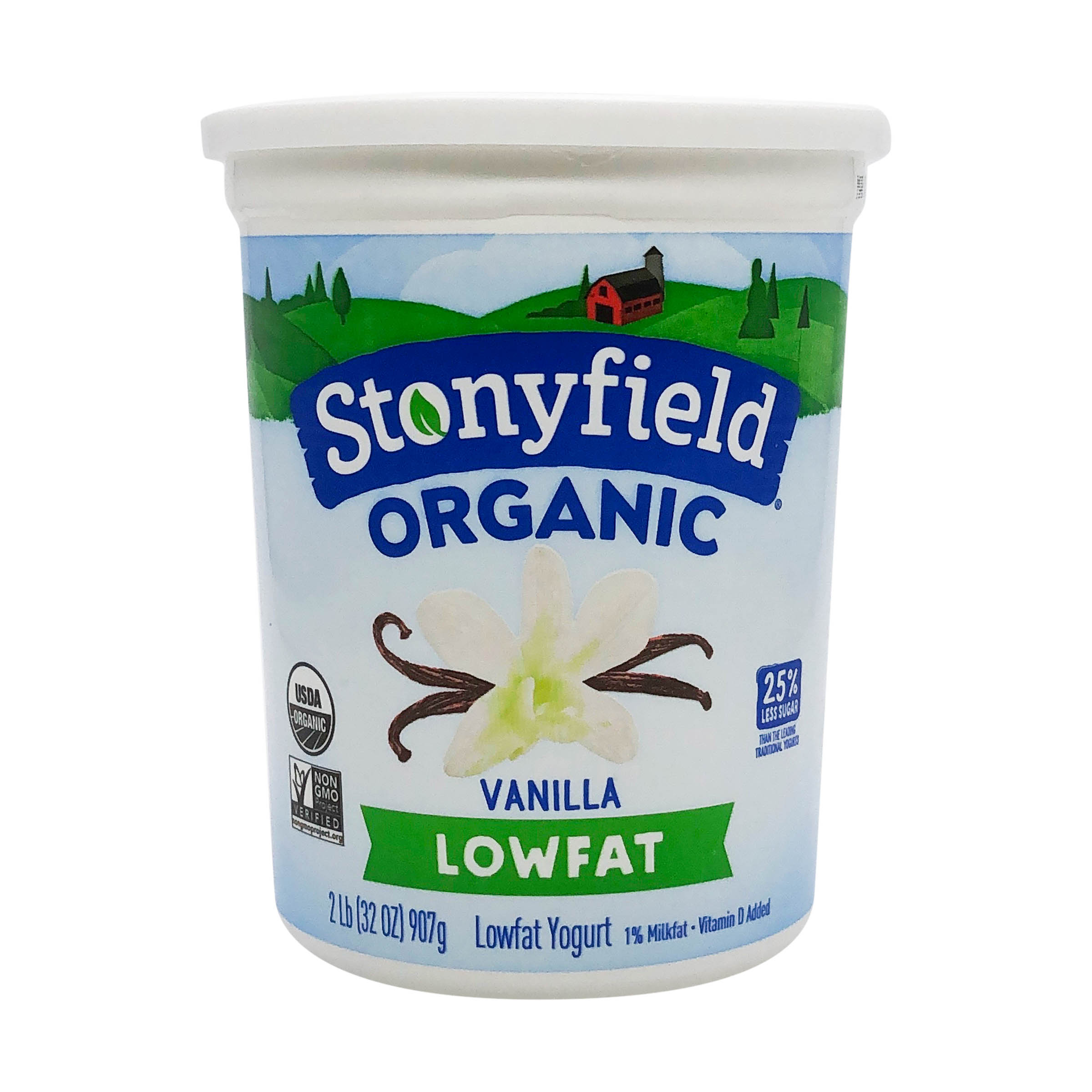 Stonyfield Organic Organic Low Fat Vanilla Yogurt