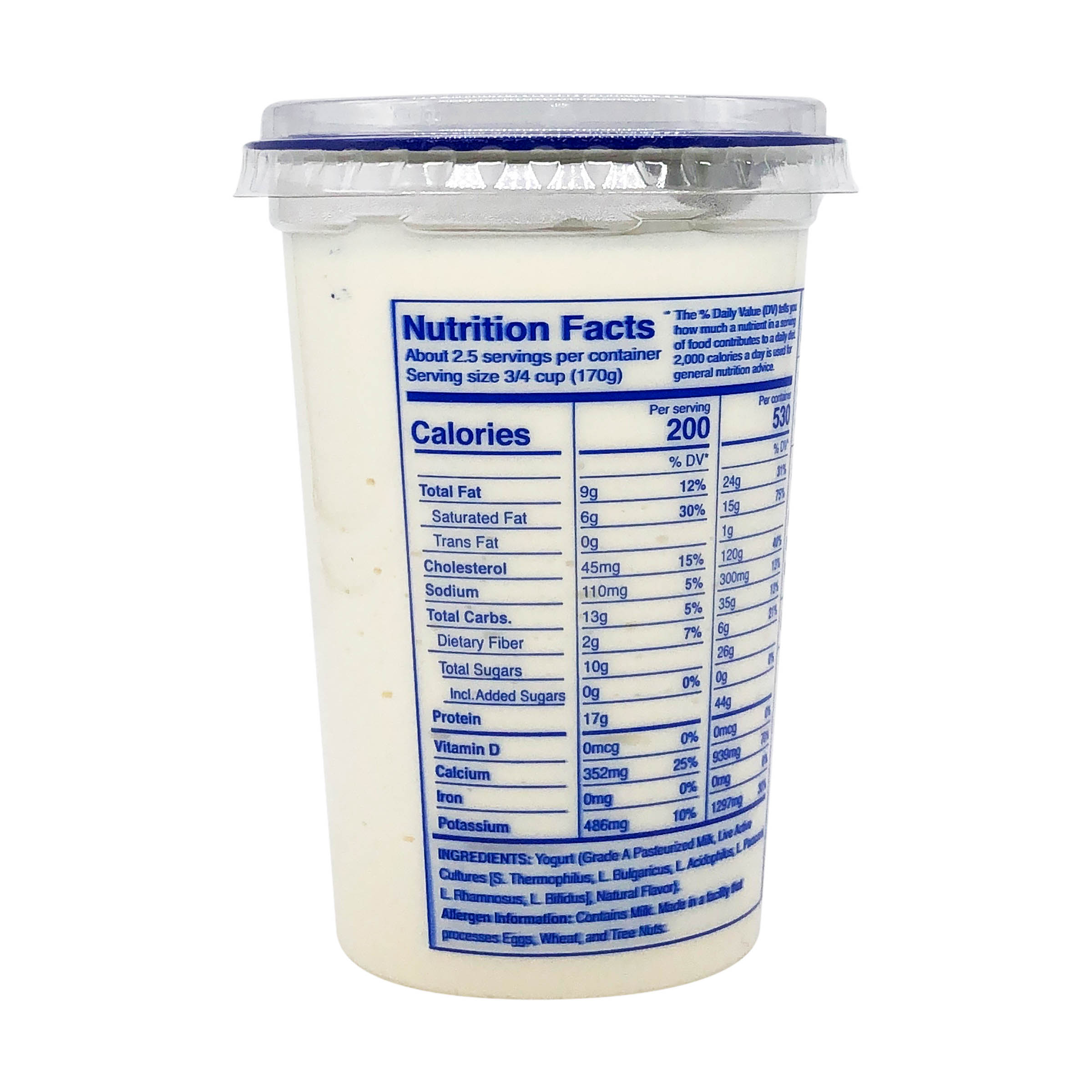 Unsweetened Greek Yogurt at Whole Foods Market