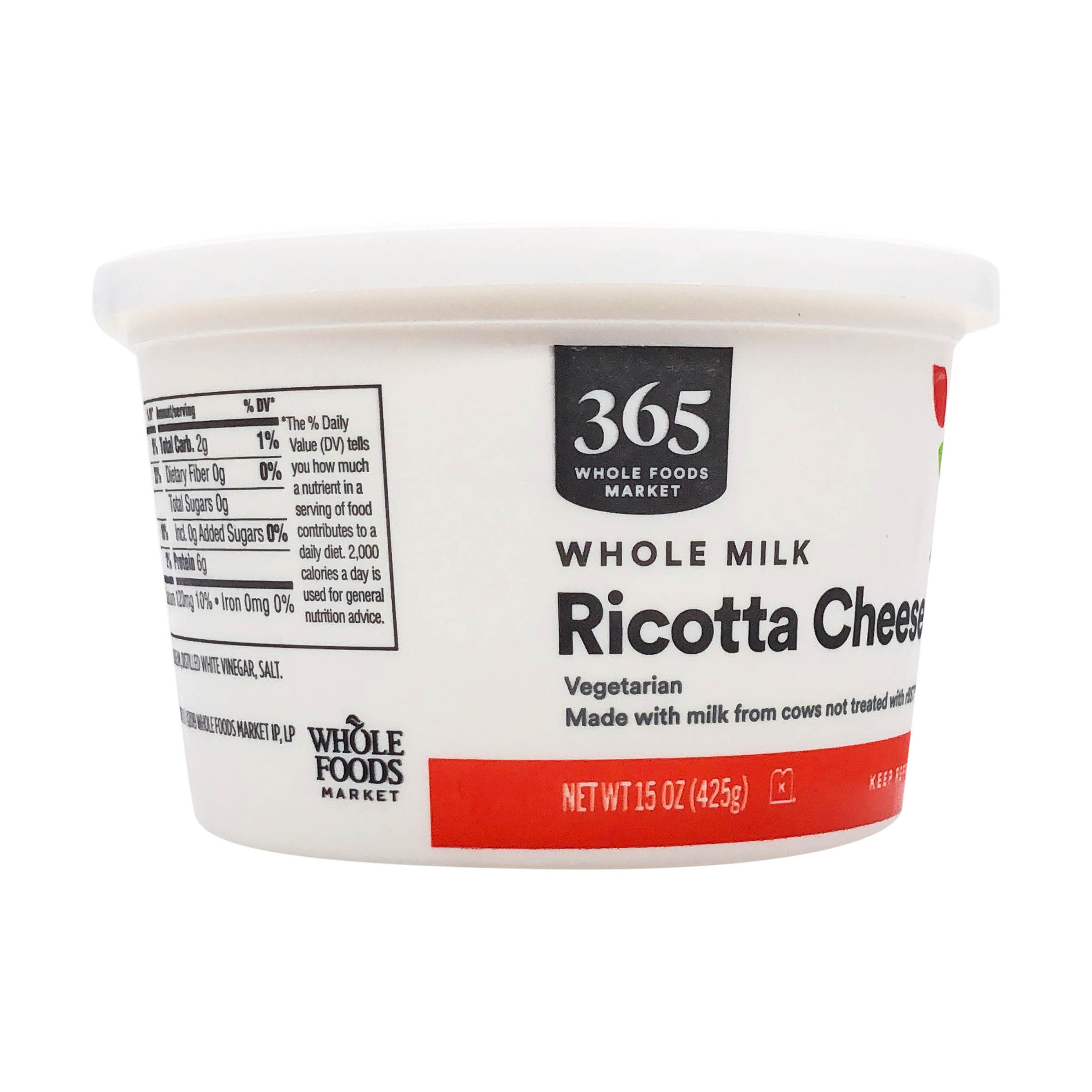 Whole Milk Ricotta Cheese, 15 oz at