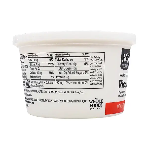 Whole Milk Ricotta Cheese, 15 oz 7