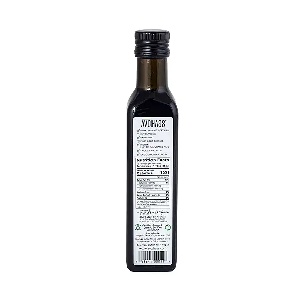 Extra Virgin Avocado Oil Organic, 8.5 fl oz 2