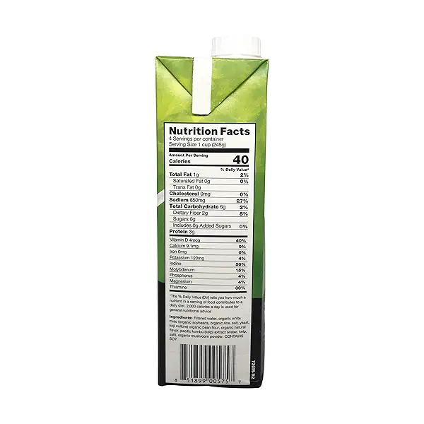 Organic and Plant-Based Miso Broth, 32 fl oz 4