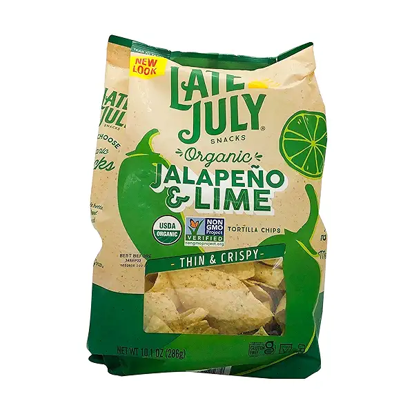 Restaurant Style Jalapeno & Lime Tortilla Chips, 10.1 oz 1