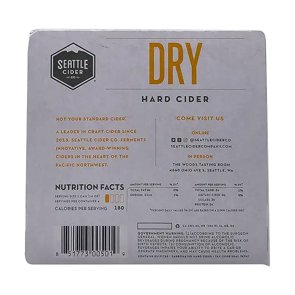 Dry Hard Cider (4pk) at Whole Foods Market