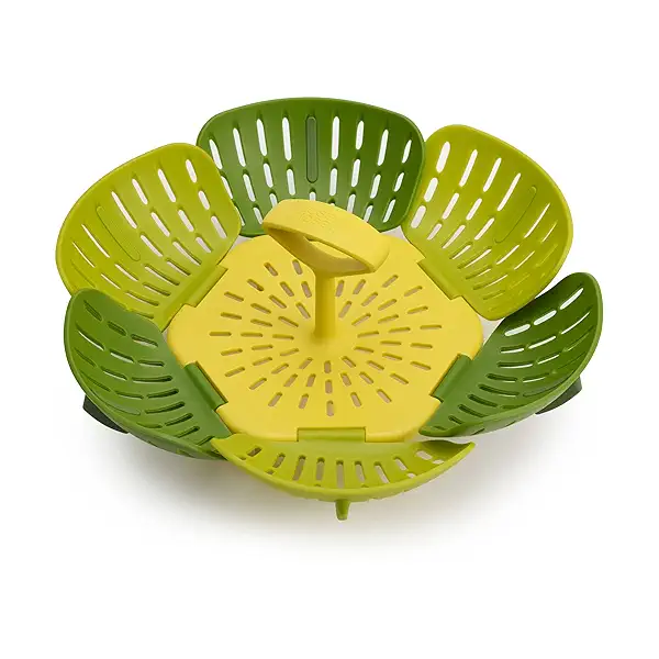 Bloom™ Folding Steamer Basket - Green, 1 each 1