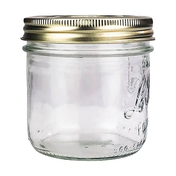 Metal Screw Top Storage Jar, 1 each 8