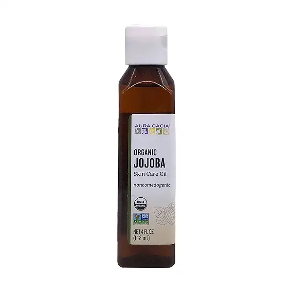 Organic Jojoba Skin Care Oil, 4 fl oz 1