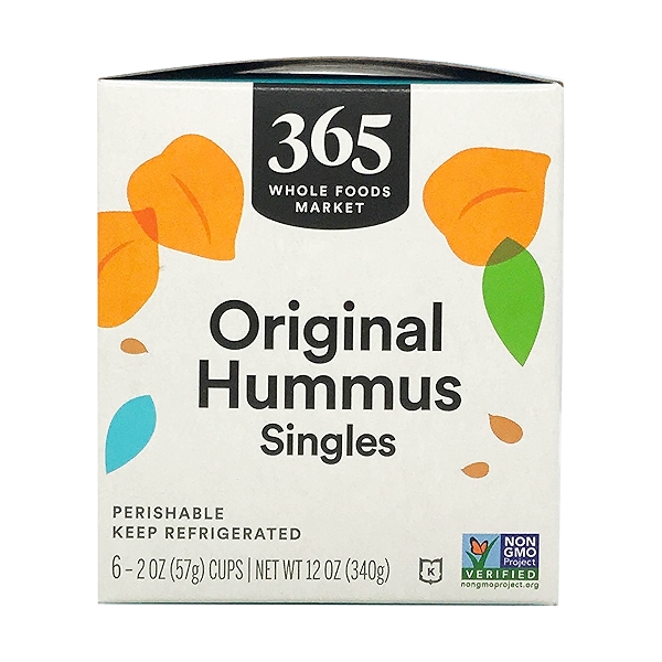 Original Single Serve Hummus 6 Count, 2 oz at Whole Foods Market