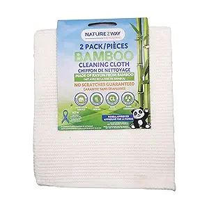 Bamboo Drying Cloth 2 Ct