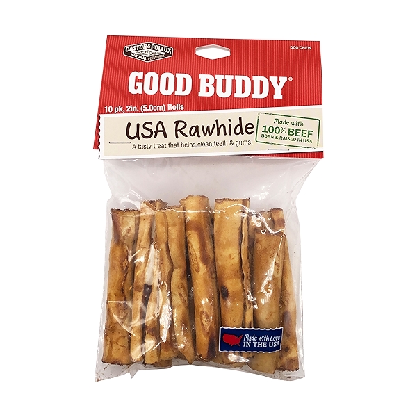 Rawhide Mini Rolls 3in 10ct Dog Bone at Whole Foods Market