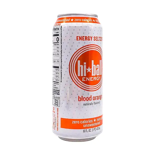 Blood Orange Energy Seltzer, 16 fl oz 6