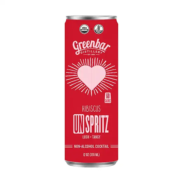 Hibiscus UnSpritz, 12 oz 1