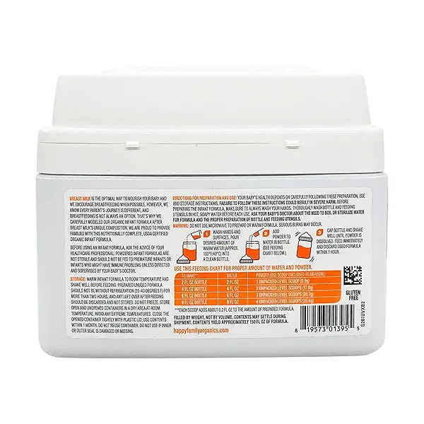 Organic Stage 1 Baby Formula, 21 oz at Whole Foods Market