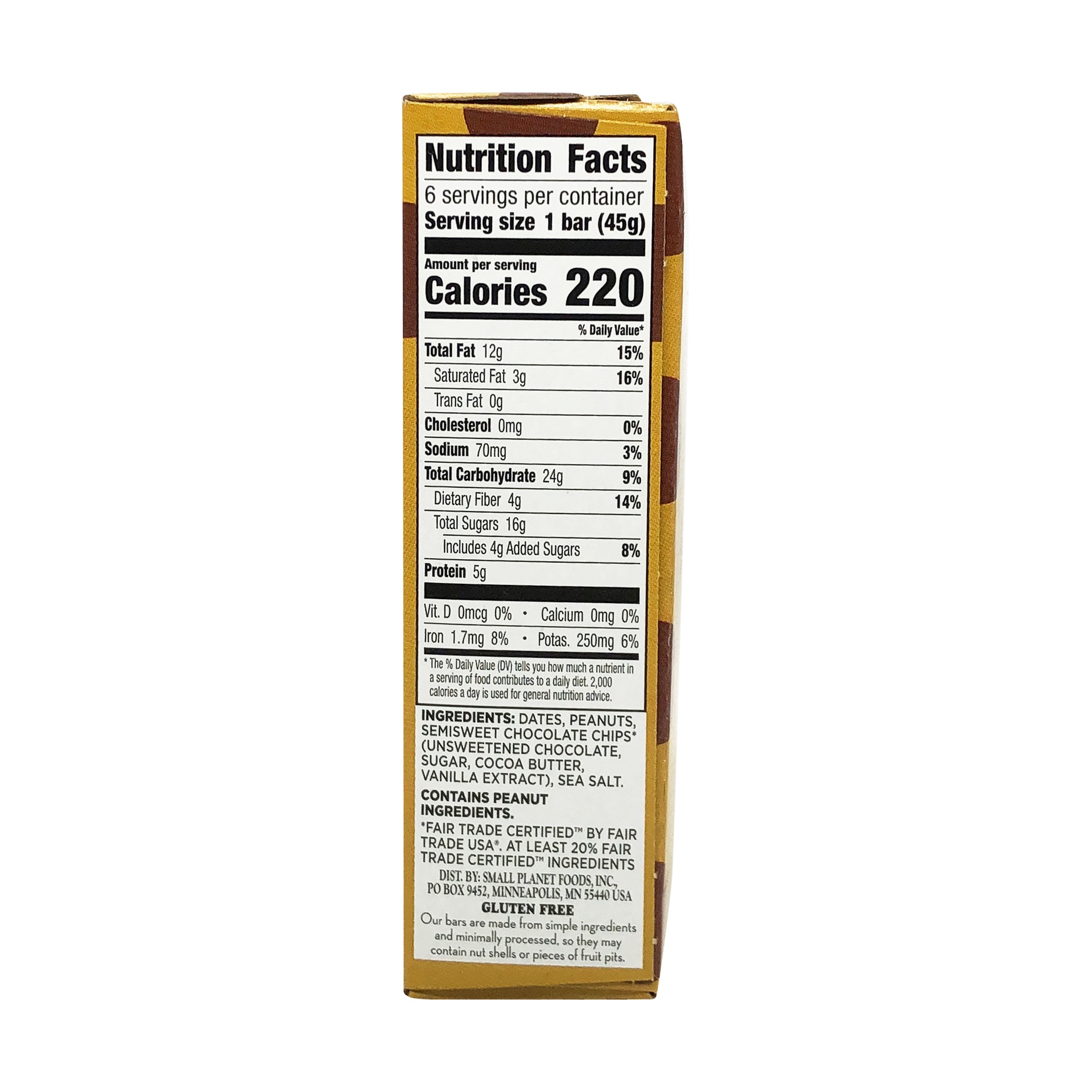 Peanut Butter Chocolate Chip Bars, 1 each at Whole Foods Market