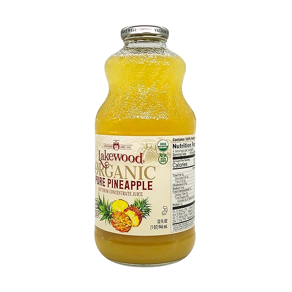 Organic Pure Pineapple Juice, 32 fl oz at Whole Foods Market