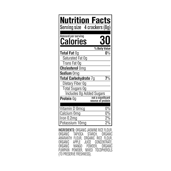 Organics Organic Teether Crackers Gluten Free Strawberry & Beet with