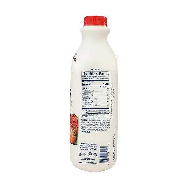 Organic Lowfat Strawberry Kefir, 32 fl oz 2