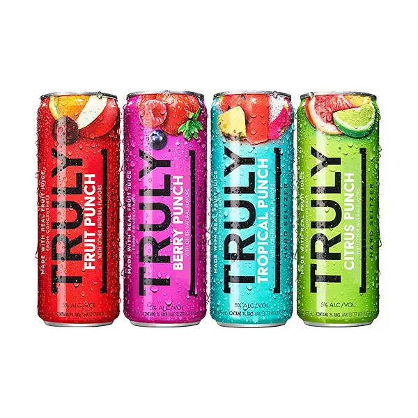 Hard Seltzer Punch Variety Pack, Spiked & Sparkling Water (12 fl. oz. Can, 12pk.), 144 fl oz 6