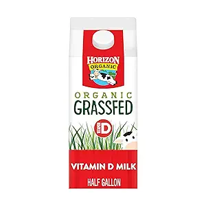Grassfed Whole Milk, Half Gallon, 0.5 gallon