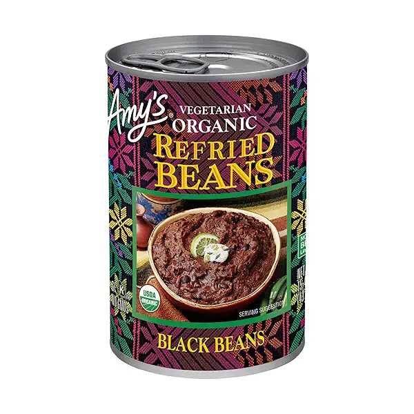 Refried Black Beans, 15.4 oz 1