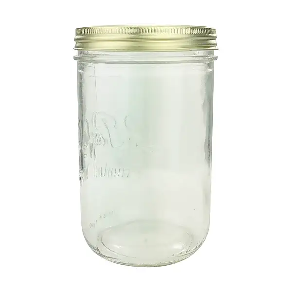 Canning French Glass Mason Jar, 1 each 4