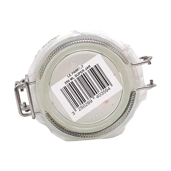 Rounded French Glass Storage Jar 8 Ounce, 1 each 9