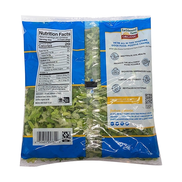 Organic Shredded Romaine Lettuce at Whole Foods Market