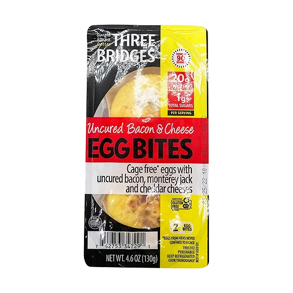 Uncured Bacon & Cheese Egg Bites, 4.6 oz at Whole Foods Market