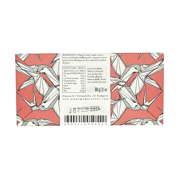 Madagascar 45% Milk Chocolate Bar, 2.1 oz 2