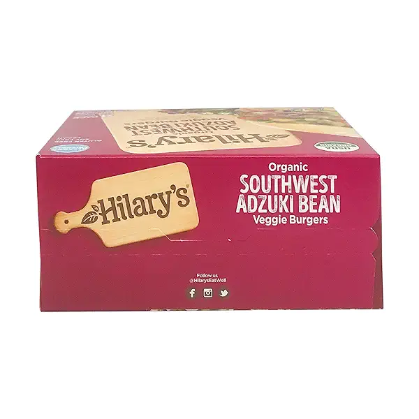 Organic Adzuki Bean Veggie Burger 4 Count, 10 oz 5