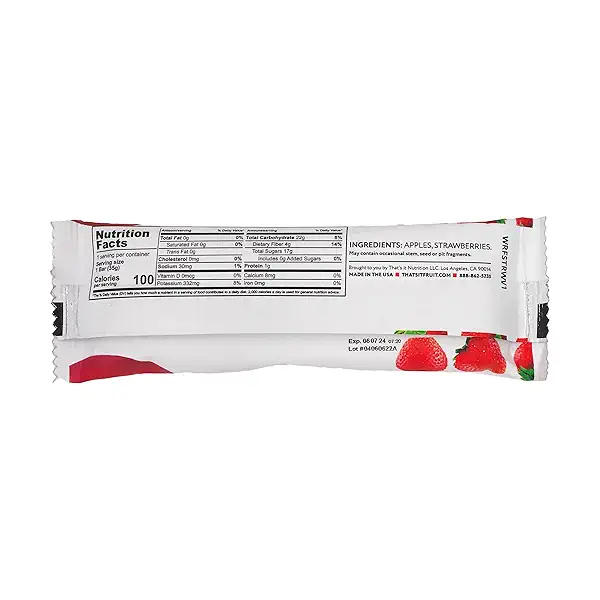 1 Apple + 12 Strawberries Fruit Bar 3