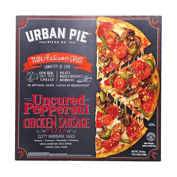 Pepperoni & Sliced Chicken Sausage Pizza, 20.45 oz 1